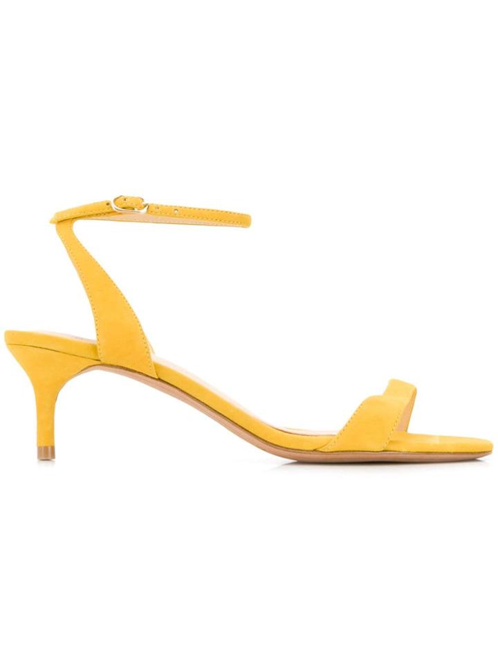 Alexandre Birman Ankle Strap Sandals - Yellow