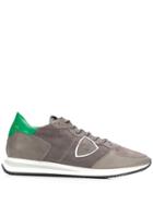 Philippe Model Low Panelled Sneakers - Grey