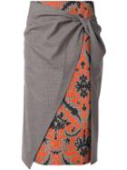 Ports 1961 Deconstructed Skirt - Brown