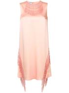 Prada Beaded Midi Dress - Pink & Purple