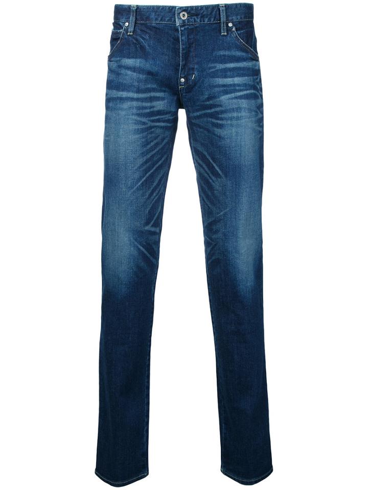 Factotum - Straight Leg Jeans - Men - Cotton/polyurethane - 29, Blue, Cotton/polyurethane