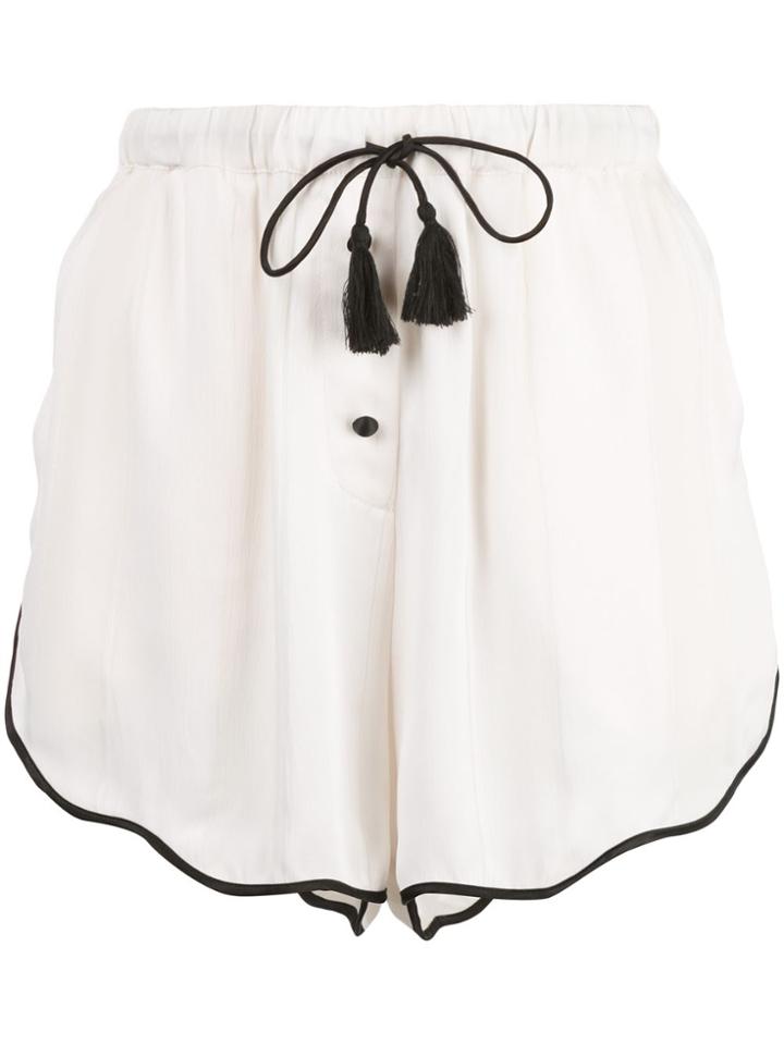 Morgan Lane Tally Shorts - White