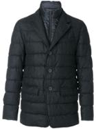 Herno Double Collared Padded Jacket - Grey