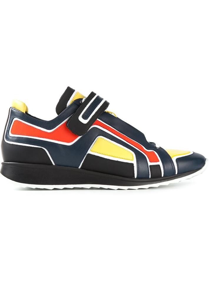 Pierre Hardy Colour Block Sneakers