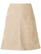 Marc Cain Short Fitted Skirt - Nude & Neutrals