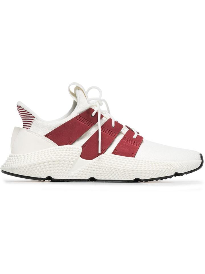 Adidas Beige And Red Prophere Sneakers - Nude & Neutrals