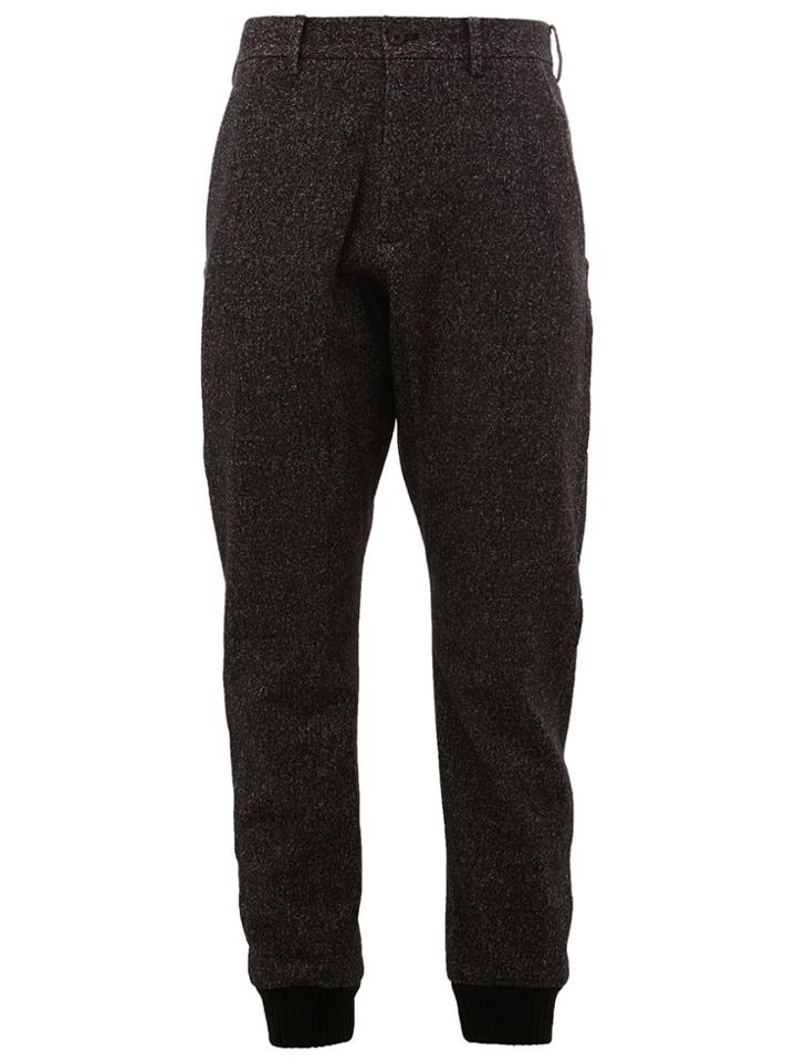 08sircus Cuffed Trousers - Black