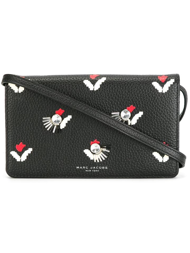 Marc Jacobs Embellished Tulip Crossbody Bag, Women's, Black