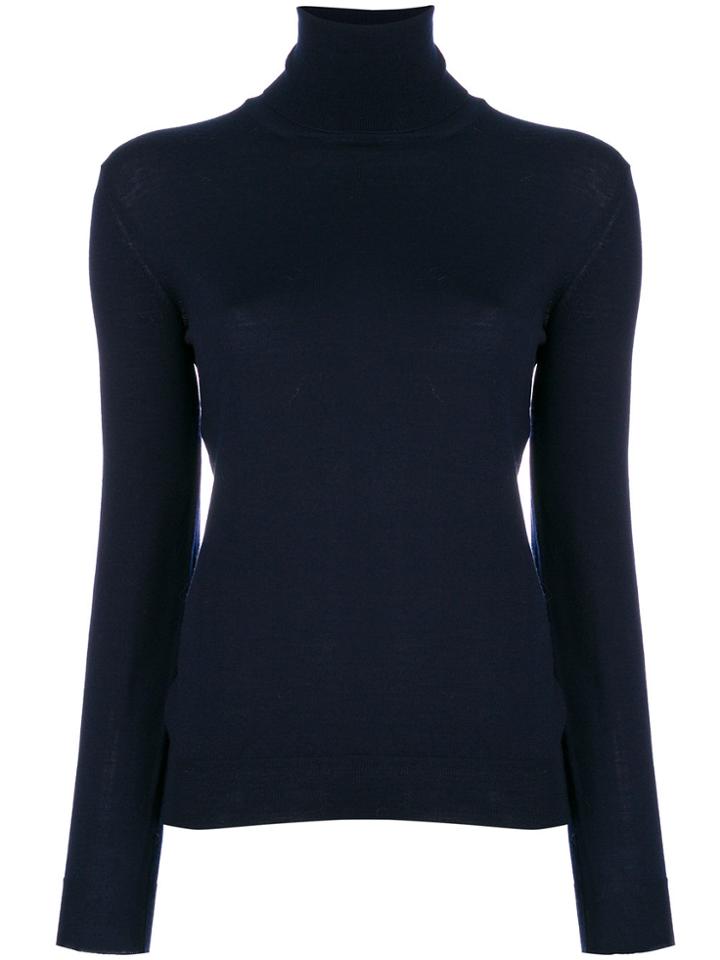 Ballantyne Turtleneck Sweater - Blue