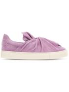 Ports 1961 Ruffle Bow Sneakers - Pink & Purple