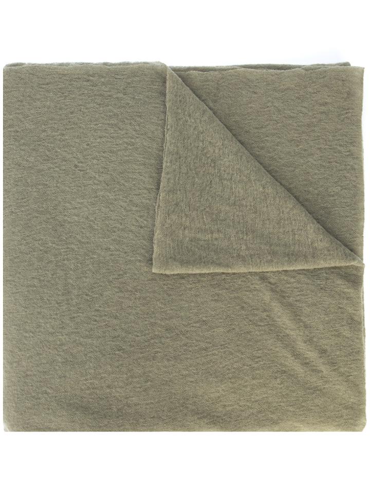 Botto Giuseppe Textured Scarf - Green