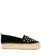 Moschino Teddy Bear Studs Espadrilles - Black