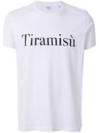 Aspesi Tiramisu Slogan T-shirt - White