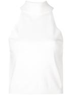 Alice+olivia Hiedi Knitted Top - White