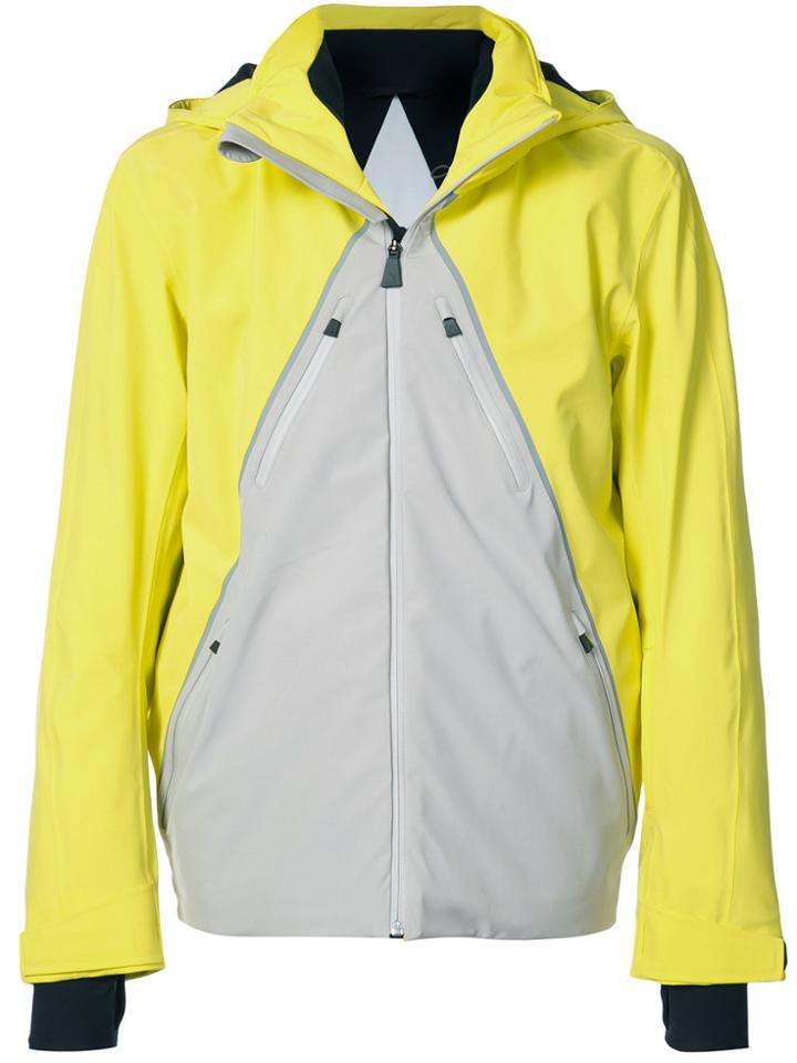 Aztech Mountain Performance Ski Jacket - Yellow & Orange