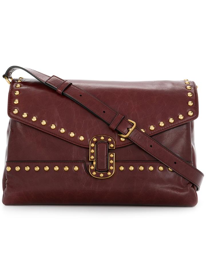 Marc Jacobs Studded Envelope Bag - Red