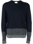 Stephan Schneider Crew Neck Jumper, Men's, Size: Small, Blue, Nylon/wool/alpaca