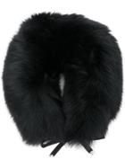 Moncler Tie Stole - Black