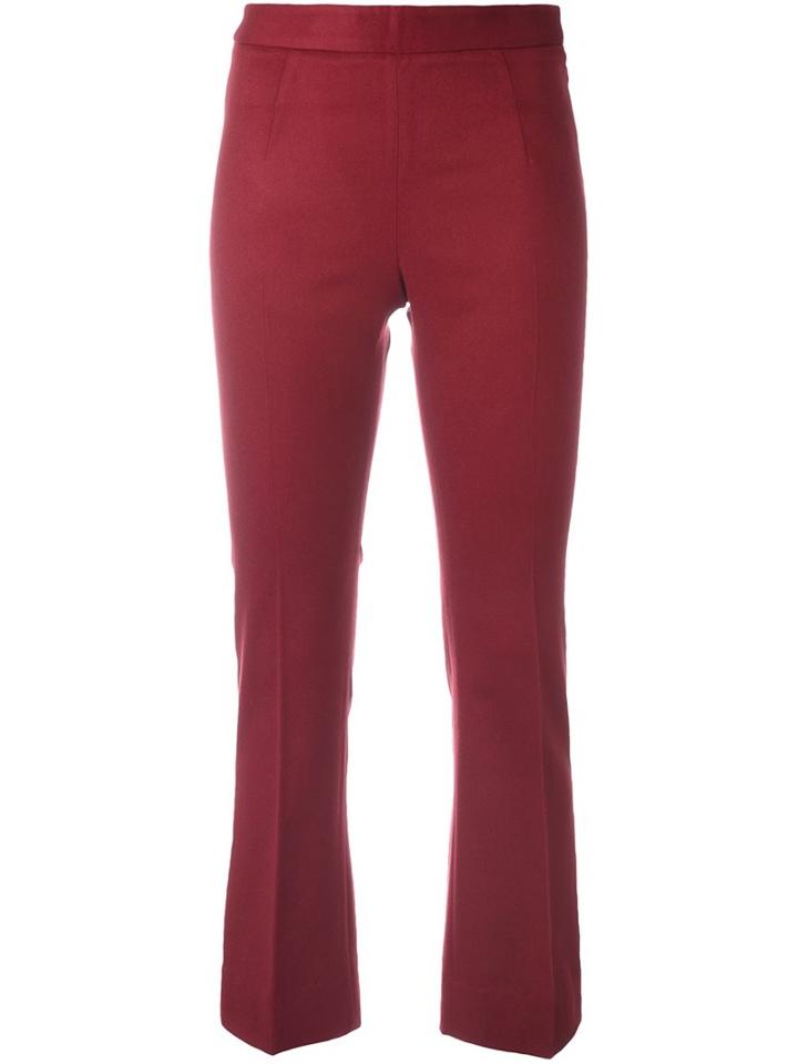 Ermanno Scervino Flared Cropped Trousers