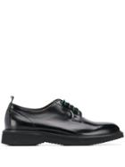 Green George Brogue Shoes - Black