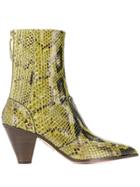 Aquazzura Saint Honore' 70 Boots - Green