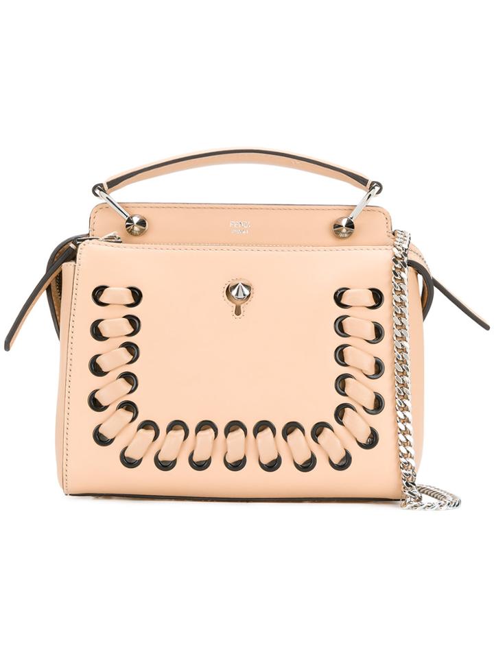 Fendi Dotcom Tote - Nude & Neutrals
