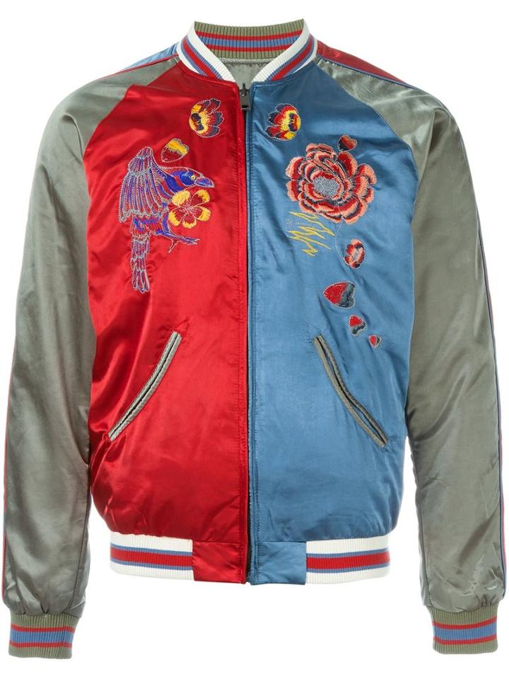 Diesel 'j-oito' Reversible Bomber Jacket