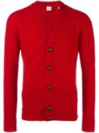 Aspesi Classic Cardigan, Men's, Size: 50, Red, Wool
