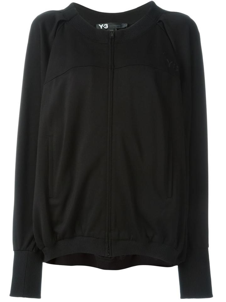 Y-3 Relaxed Bomber Jacket, Women's, Size: M, Black, Viscose/polyamide/polyurethane