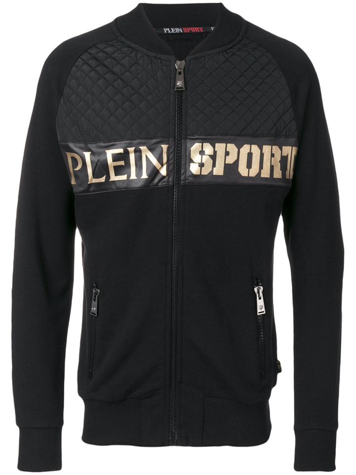 Plein Sport Baby Zipped Sweater - Black