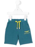 Aston Martin Kids - Track Shorts - Kids - Cotton/elastodiene - 18 Mth, Blue