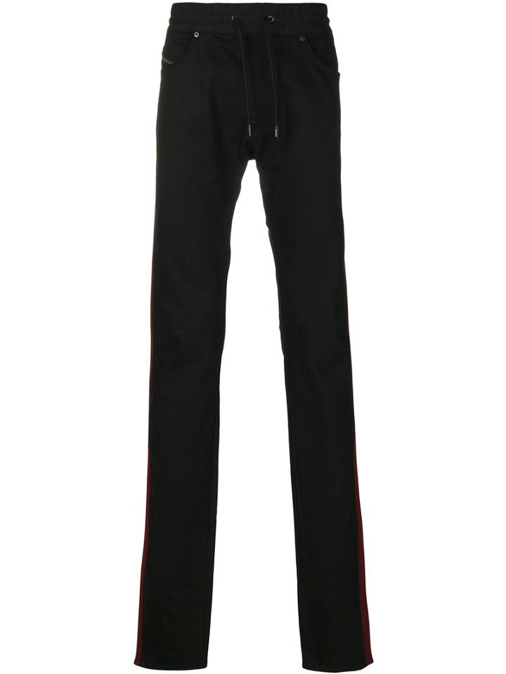 Diesel Black Gold - Contrast Track Pants - Men - Cotton/polyester/spandex/elastane - 31, Cotton/polyester/spandex/elastane