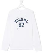 Ralph Lauren Kids Polo Rl 67 Jumper - White