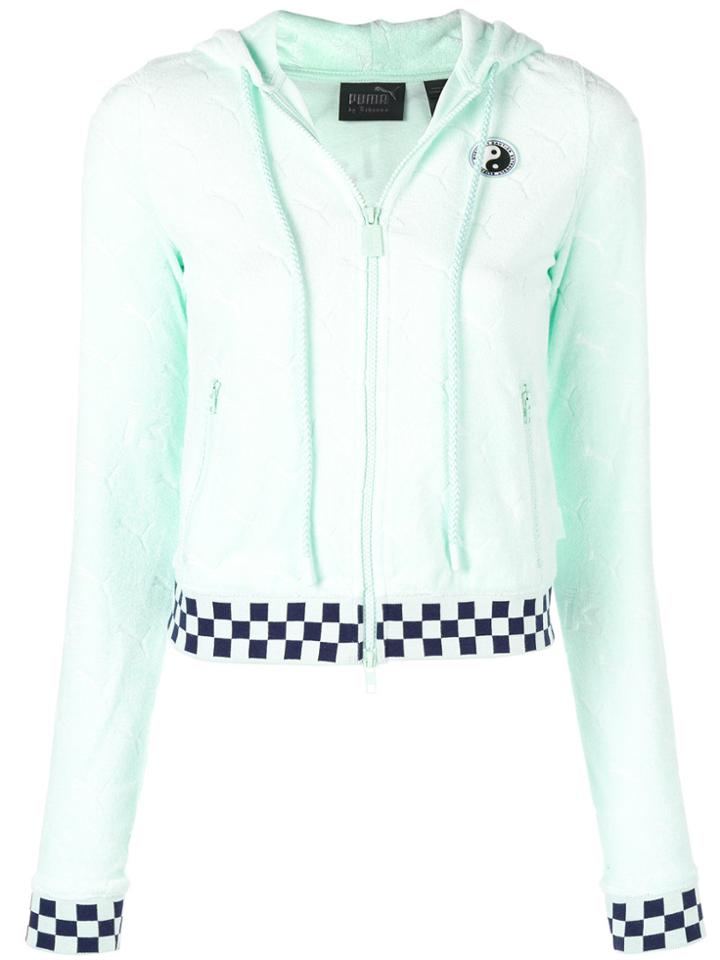 Fenty X Puma Zip Front Racing Jacket - Green