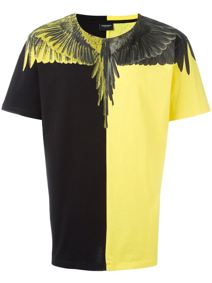 Marcelo Burlon County Of Milan Hector T-shirt, Men's, Size: Medium, Black, Cotton