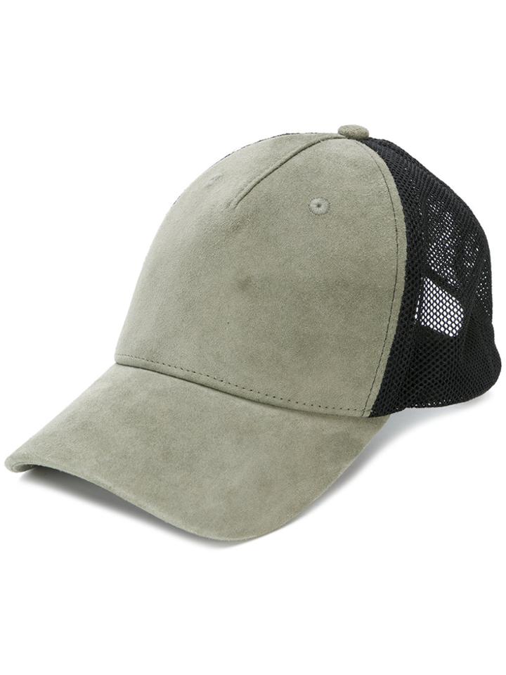 Byb Panelled Baseball Cap - Green