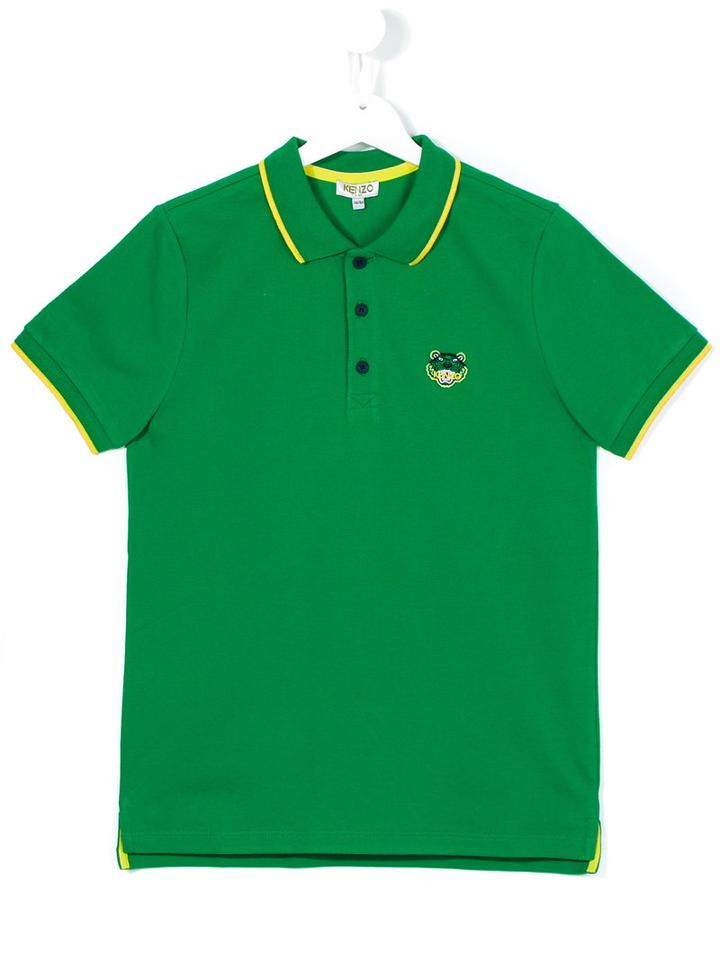 Kenzo Kids Classic Polo Shirt, Size: 16 Yrs, Green