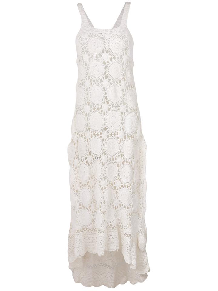 Mes Demoiselles Secret Crochet Dress - White