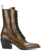 Chloé Rylee Mid-calf Boots - Brown