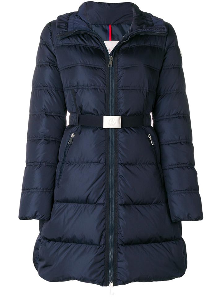 Moncler Accenteur Padded Coat - Blue