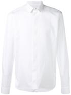Les Hommes Classic Shirt, Men's, Size: 54, White, Cotton/spandex/elastane