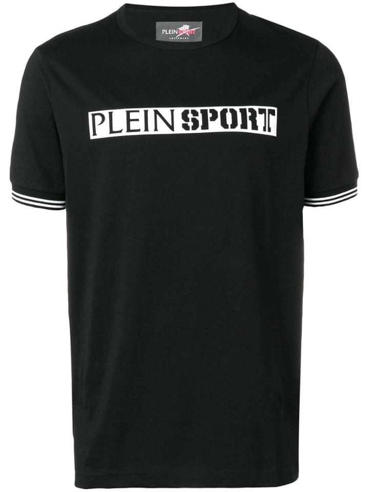 Plein Sport Statement Logo T-shirt - Black