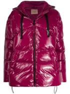 Twin-set Hooded Padded Jacket - Pink