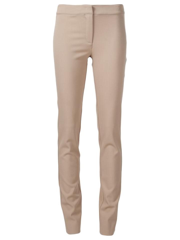 Derek Lam Skinny Trousers, Women's, Size: 44, Brown, Virgin Wool