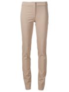 Derek Lam Skinny Trousers, Women's, Size: 44, Brown, Virgin Wool