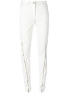 Jean Paul Gaultier Vintage Zip Detail Jeans - White