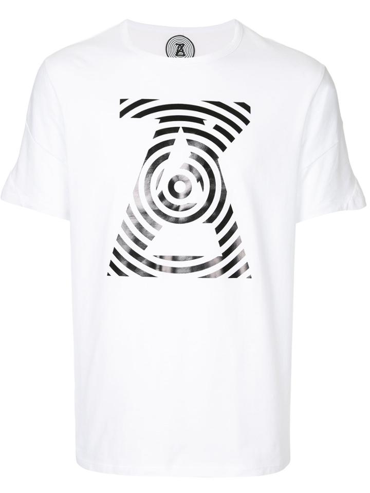 Anrealage Graphic Logo T-shirt - White