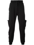 Andrea Ya'aqov - Side-pocket Track Trousers - Men - Cotton - S, Black, Cotton