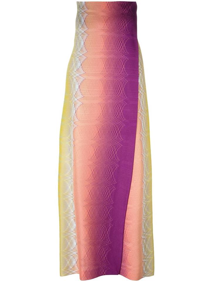 Missoni Woven Wrap Skirt, Women's, Size: 40, Nylon/rayon