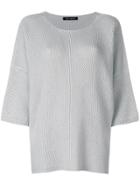 Iris Von Arnim Knitted Sweater - Grey